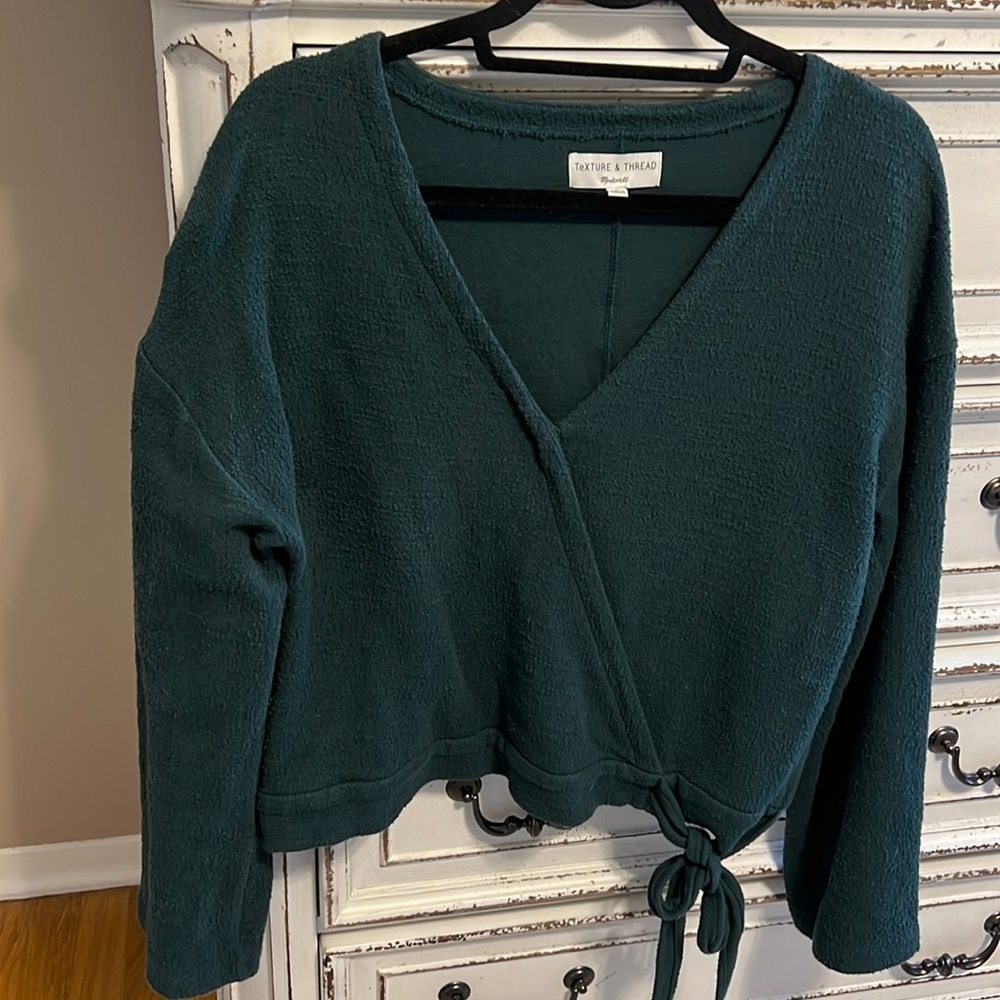Madewell Faux Wrap Top